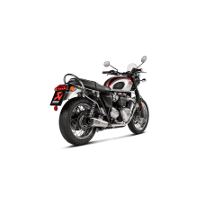 Akrapovic Slip-On Exhaust for Triumph Bonneville T120 and T100